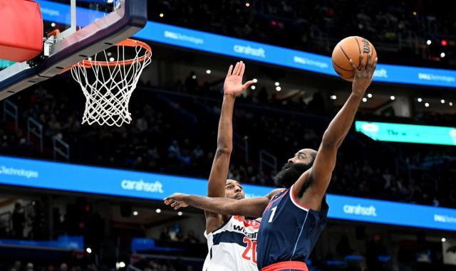 欧博官网-哈登轰43+7梦回火箭时代，快艇勇猛反衬76人尴尬