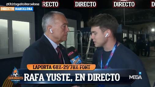 欧博官网-巴萨代主席尤斯特：我6岁就认识拉波尔塔了，他配得上这一切